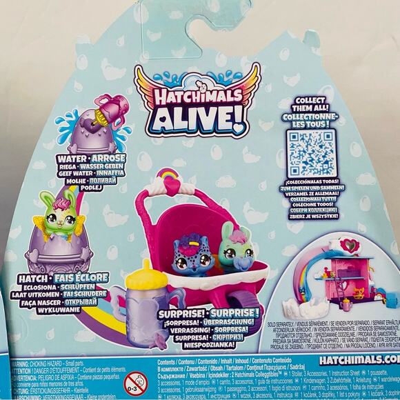Hatchimals | Hatch n’ Stroll & Hungry Hatchimals Playsets Bundle NWT - Picture 3 of 13